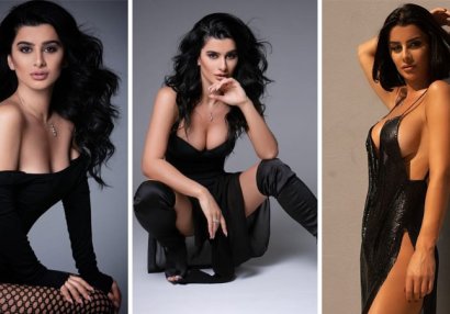 Azərbaycanlı modelin idman görüntülərini sosial mediada marağa səbəb oldu - VİDEO