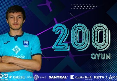 Qurbanov 200-ə çatdı