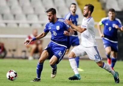 Kipr millisinin Azərbaycanla oyun üçün heyəti