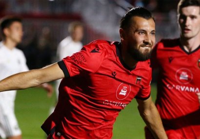 Millimizin futbolçusu ABŞ-da 7-ci qolunu vurdu