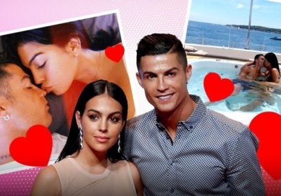 Ronaldu və Corcinanın qısqandıran həyatı - FOTOLAR