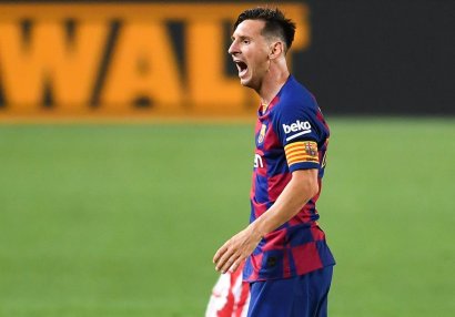 Messi qayıtdı, məşqlərə başladı