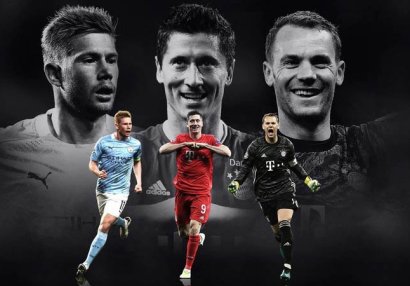 UEFA ən yaxşı futbolçu və baş məşqçi adına namizədləri açıqladı