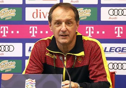 Monteneqronun baş məşqçisi: “Hər oyunda eksperiment aparmaq olmur\