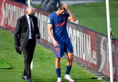 Madrid klubunun forvardı sıradan çıxdı