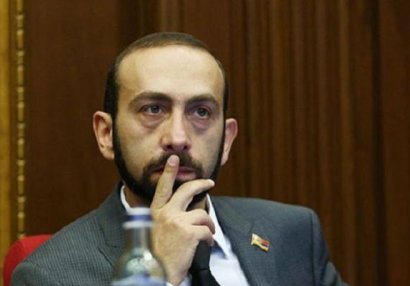 Etirazçılar Ermənistan parlamentinin sədrini döydülər - VİDEO