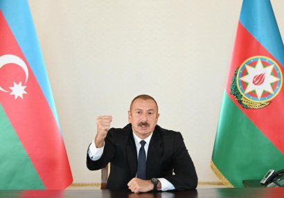 Prezident İlham Əliyevin xalqa müraciəti - VİDEO