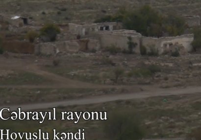 Qubadlı və Cəbrayıl rayonunun kəndlərindən görüntülər - VİDEO