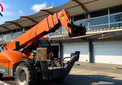 Bakıda “Formula 1” konstruksiyaları sökülür, parad gözlənilir - FOTOLAR