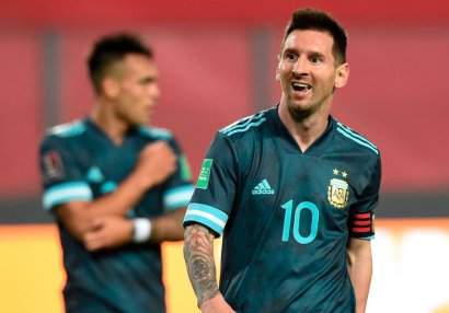Messi milli formayla rekord müəyyənləşdirdi