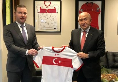 Elxan Məmmədov TFF rəhbərliyi ilə görüşdü