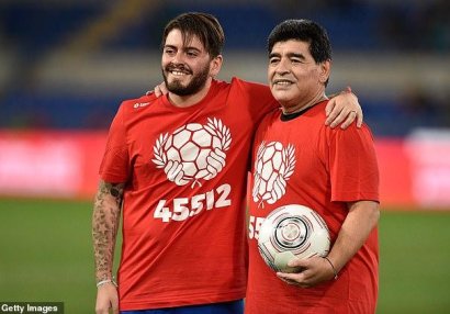 Maradonanın oğlu reanimasiyaya yerləşdirildi