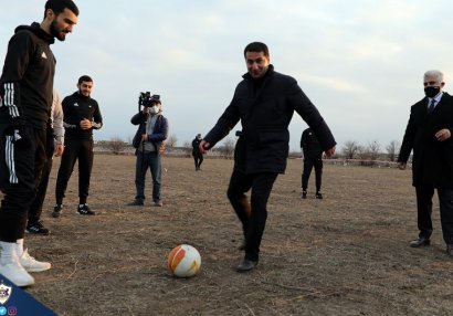 Hikmət Hacıyev Ağdamda 