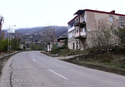 Laçın şəhərinin görüntüləri - VİDEO