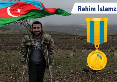 PFL-in əməkdaşı qazi oldu, prezident medalla təltif etdi - FOTO