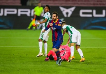 Messi ilin ən yaxşı bombardiri oldu