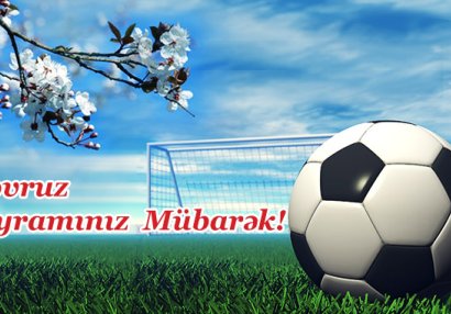 Futbolçuların Novruz təbriki - VİDEO