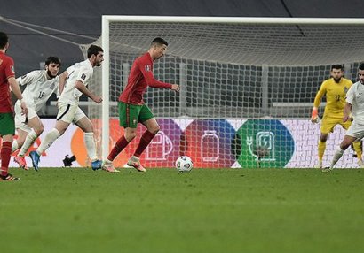 Ronaldu Azərbaycanla matçda rekorda imza atdı