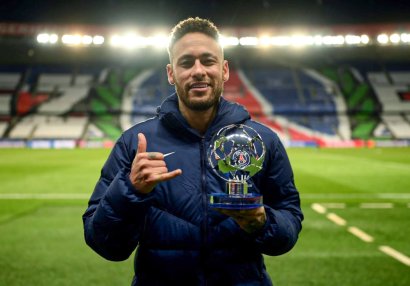 Neymar həftənin futbolçusu seçildi