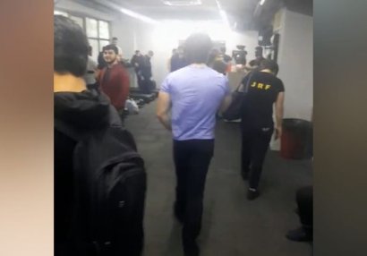 Bakıda idman zalı aşkarlandı: 56 nəfər cərimələndi - VİDEO