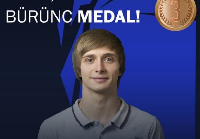 Millimiz Avropa çempionatında üçüncü medalını qazandı