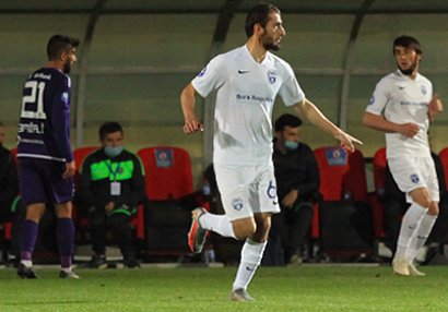 “Sabah”ın futbolçusu üçün əlamətdar oyun