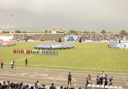 Naxçıvan stadionu təmirə bağlanıldı