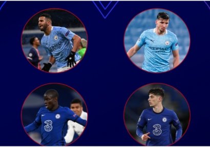Çempionlar Liqasında həftənin futbolçusu adına namizədlər