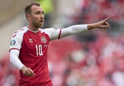 Eriksen azarkeşlərə müraciət etdi