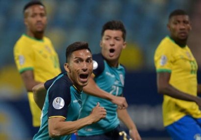 Braziliya xal itirdi, lider oldu - VİDEO