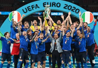 Сборная Италии стала чемпионом Европы, обыграв Англию в серии пенальти 