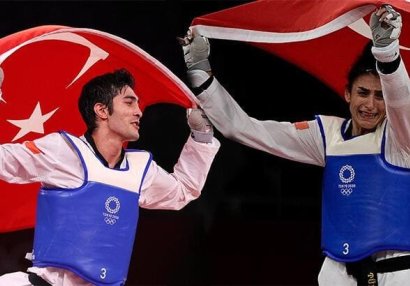 Türkiyə Tokio 2020-də ilk medallarını qazandı
