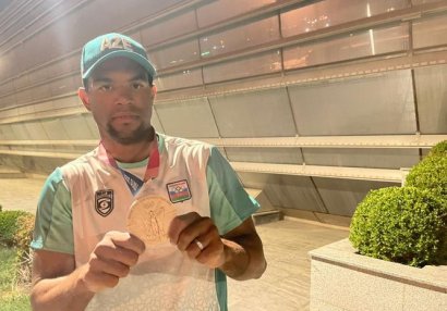 Alfonso Dominqes: “Medal qazandığım üçün çox sevincliyəm”