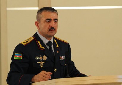 General Firdovsi Umudovu təltif etdi - Hərbi xidmətlərinə görə