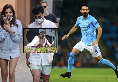 İlkay Gündoğan italiyalı modellə evlənir - FOTOLAR