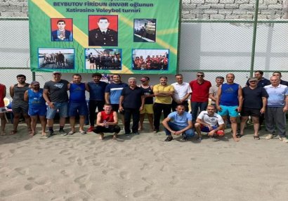 Firidun Beybutovun xatirəsinə Voleybol turniri keçirildi - FOTOLAR