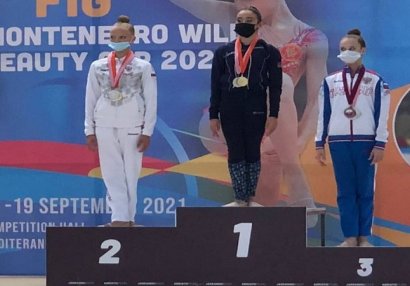 Gimnastlarımız Monteneqrodan 6 medalla dönür