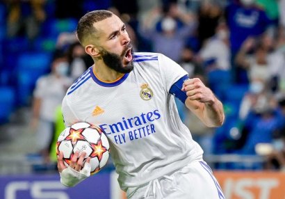 Benzema ÇL-də ilkə imza atdı