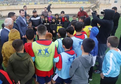 AFFA-nın icraçı vitse-prezidenti Oğuzda - FOTOLAR 