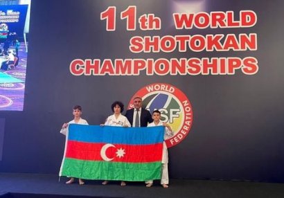 Karateçilərimiz dünya çempionatında 29 medal qazandılar