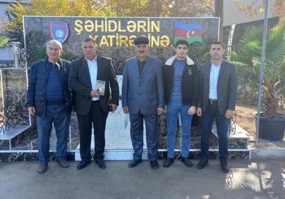Şəhidin adı futbol meydançasına verildi - FOTOLAR