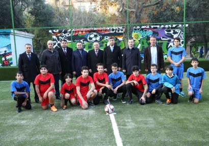 Millət vəkili Yasamalda daha bir meydança saldırdı - FOTO