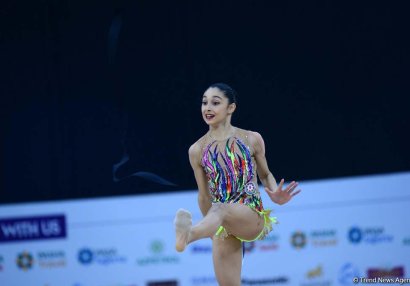 Gimnastımız Barselonada medal qazandı