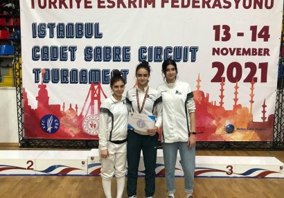 Sablyaçımız Türkiyədə medal qazandı