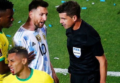 Argentina - Braziliya oyununun hakimləri hakimlikdən uzaqlaşdırıldı