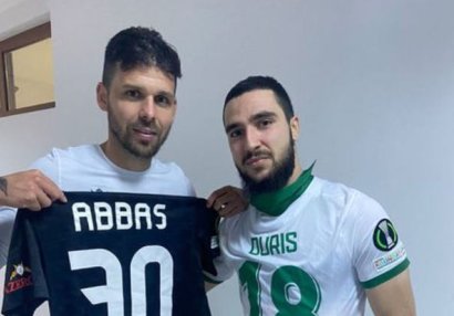 “Omoniya”nın futbolçusu kobudluq etdiyi “Qarabağ”lıdan üzr istəyib - FOTO