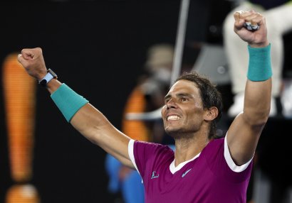 Rafael Nadal Avstraliyada çempion olub yeni rekorda imza atdı