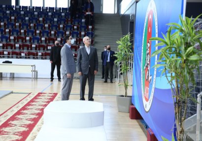 Fərid Qayıbov Azərbaycan çempionatının açılış mərasiminə qatıldı