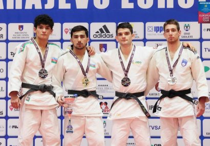 Açıq Avropa turniri: Cüdoçularımızdan \