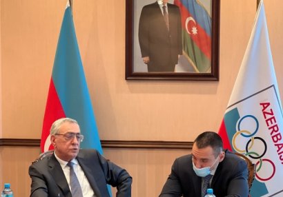 Milli Olimpiya Komitəsinin iclası keçirildi